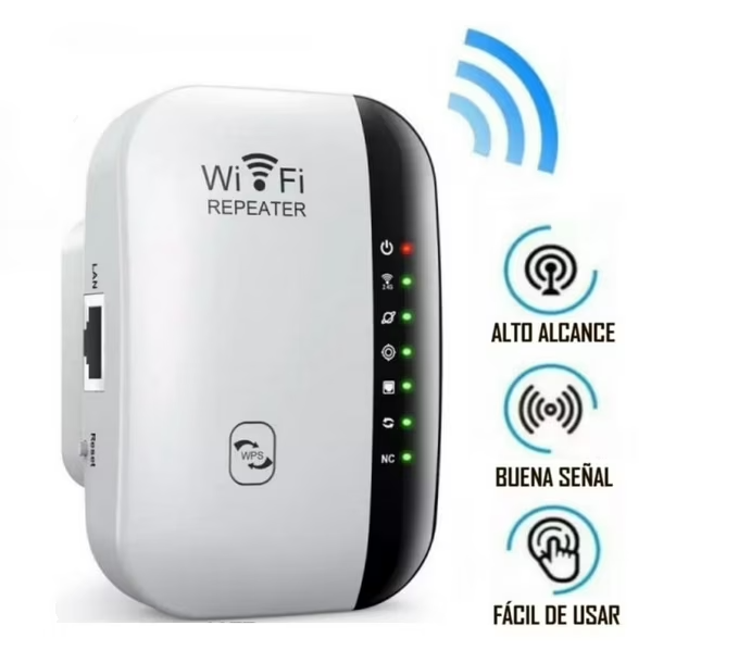 Repetidor de Señal Wifi 2.4 GHz - Extiende tu Conexión a la Máxima Velocidad 🚀📶